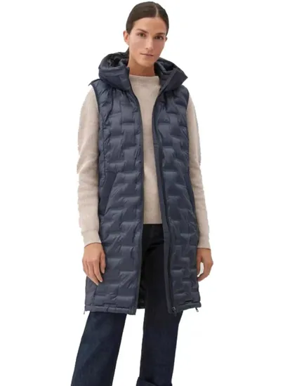 Women′s Long Padding Jacket Soft Thick Coat Sport Wear Vest