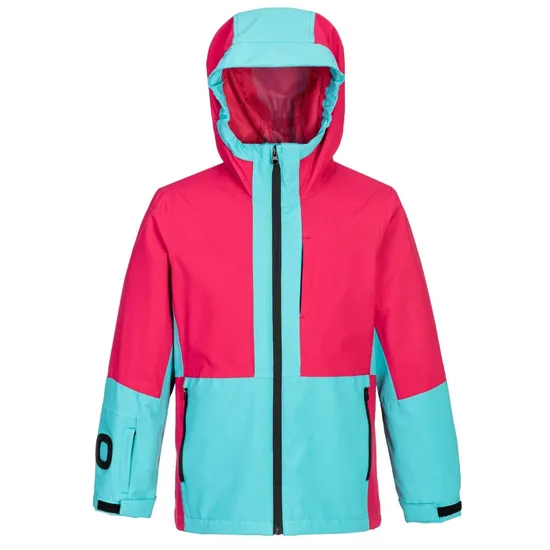 OEM/ODM Outdoor Sport Waterproof Hooded Kids Jacket for Spring and Autumn
