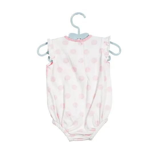 Summer Essential Daily Sports Fashion Popular Round Collar Print Romper for Girls
