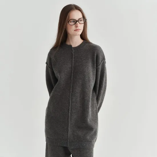 Cozy Women′s Winter Sweater - Soft High-Grade Knitted Top