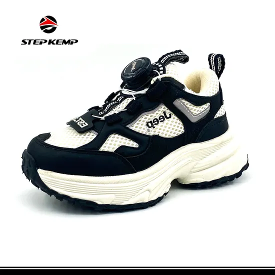Children Boys High Quality Thick Bottom Non Slip Breathable Running Shoes Ex-24r2229