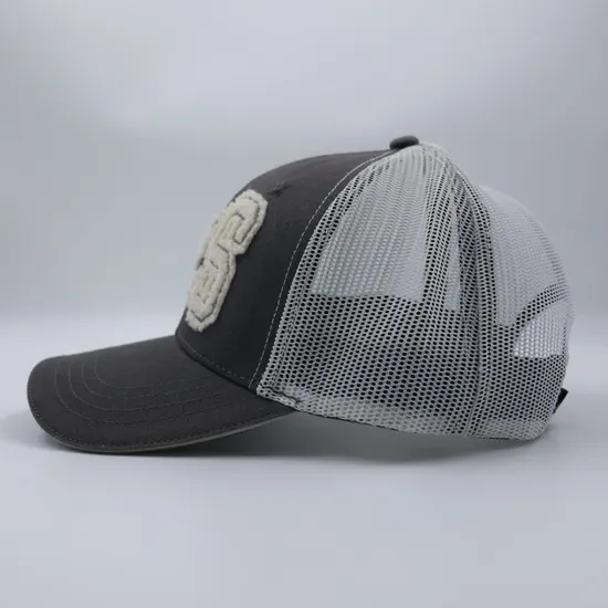 GRS Wholesale Custom Embroidery 6 Panel Gorras Cotton Mesh Dad Baseball Hat