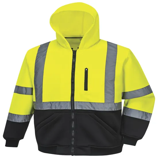 Durable Spring Autumn Windproof Hi Vis Safety Jacket Outdoor Reflective Safety Clothing Workwear