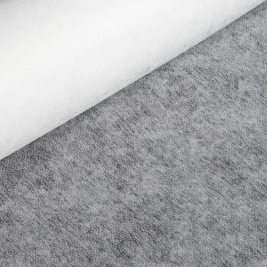 Lighter Weight 23GSM Fusible Interlining (17+6) Coated Pes Double DOT