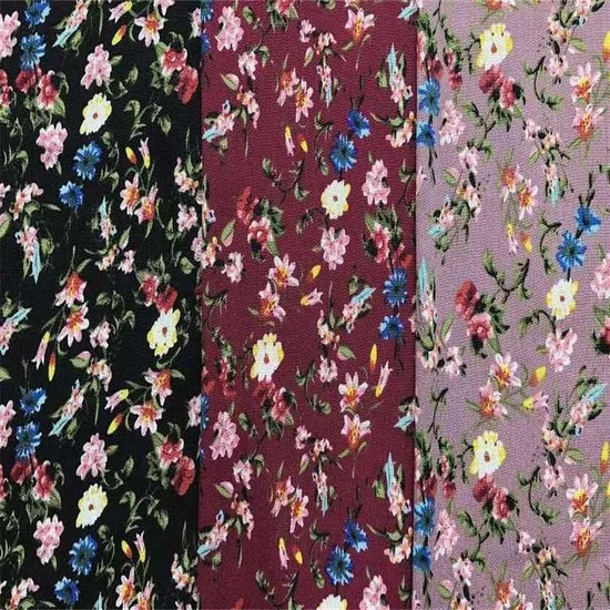 Wholesale Luxurious 100% Rayon Viscose Challis Fabric for Elegant Dresses Stylish Skirts and Blouses