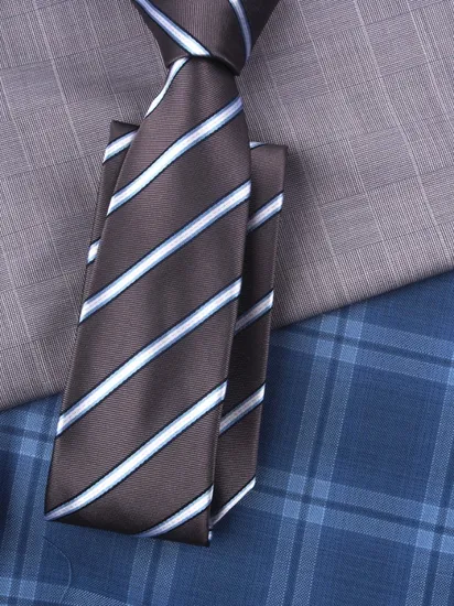 Custom Design Men′s Jacquard Silk Tie Best Selling New Design Silk Tie for Businessman