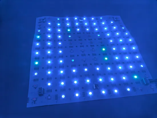 RGB Square LED Sheet Light for Flexible Stage Lighting Solutions Display