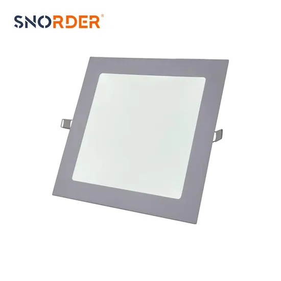 6W Best Selling Embedded Square White Panel Lamp 125mm Indoor Lighting Made in China