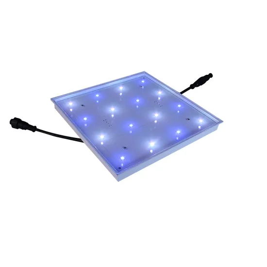 Waterproof DC24V DMX RGB Pixel LED Panel Milky Aluminum Alloy Shell LED Panel Light