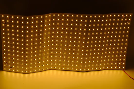 Flexible LED Sheet Cuttable Sections for Custom Designs