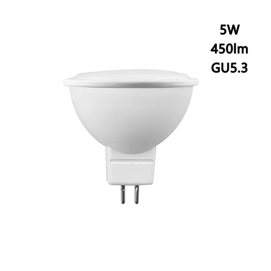 LED Spotlight 12V DC 5W 450lm Gu5.3 2835 SMD LED 50*50mm 220-240V for Household Lighting