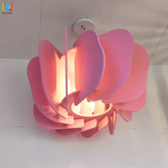 Decorative Sound Absorbing Light Fixtures Acoustic Pendant Light