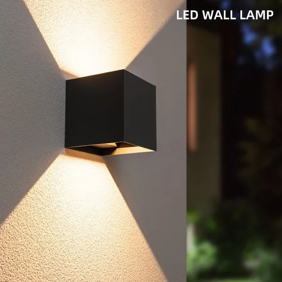 China Home Lighting Square Step Lights LED Decorative Wall Light