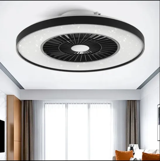 Quality Black Ceiling Fan with Remote Control and LED Light Ceiling Fans with Light