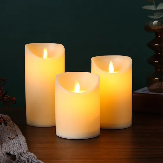 Electronic Candle Remote Control Birthday Wedding Prop Candle Light LED Candle Swinging Wholesale