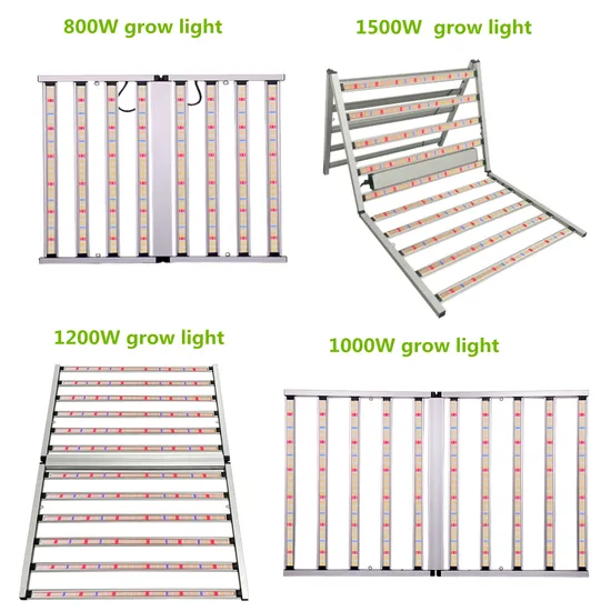 LED Grow Light 5X5FT Full Spectrum Foldable Dimming LED Grow Light Bar for Indoor Greenhouse Plants