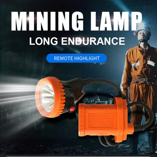 Mine′s Headlamp Underground Cap Light Cordless Coal Mine LED Mining Work Headlight Explosion Proof Safety Helmet Lamp