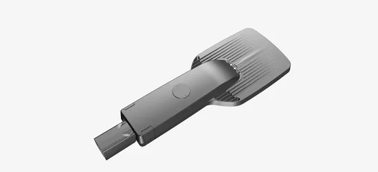80W 150W 200W 250W IP66 Waterprooffactory Direct Sale High Lumen Project High Quality Energy Saving LED Solar St Strip Type LED Street Light Housing Outdoor