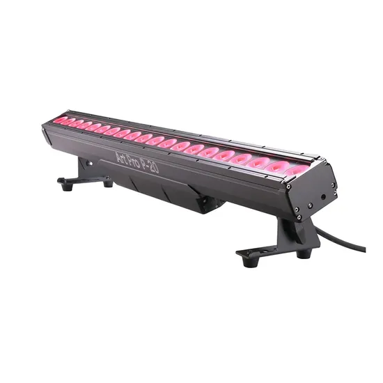 LED IP65 Waterproof 20*15W RGBW 4in1 Wall Wash Stage Lighting LED Pixel Bar Light