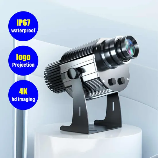 50W LED Sign Logo Gobo Projector Outdoor Laser Light Projector Gobo Lights with Remote Control