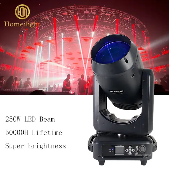 DJ Concert 250W LED Beam Spot Sharpy Moving Head Light