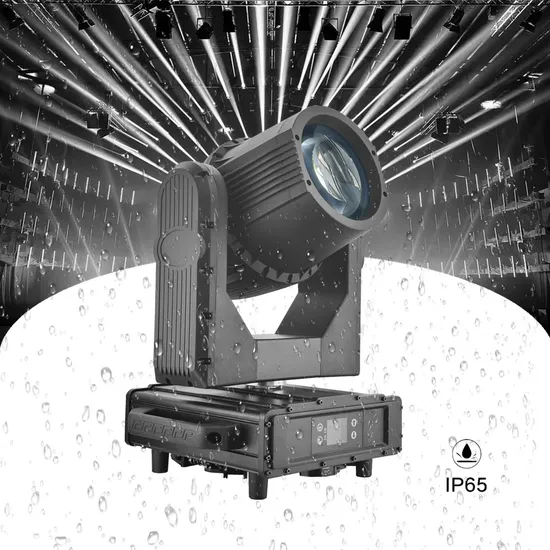 380W Waterproof Moving Head Light IP65 Beam Stage Light Outdoor Beam Lights IP66 Sky Beam Outdoor Concert Stage Sharpy Beam DJ Lights