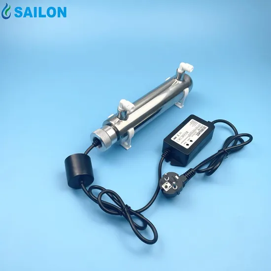 Sailon Ssuv-A01 Stainless Steel Single Tube UVC Ultraviolet Germicidal Light UV Sterlizer Water Purifier Machine for Water Treatment