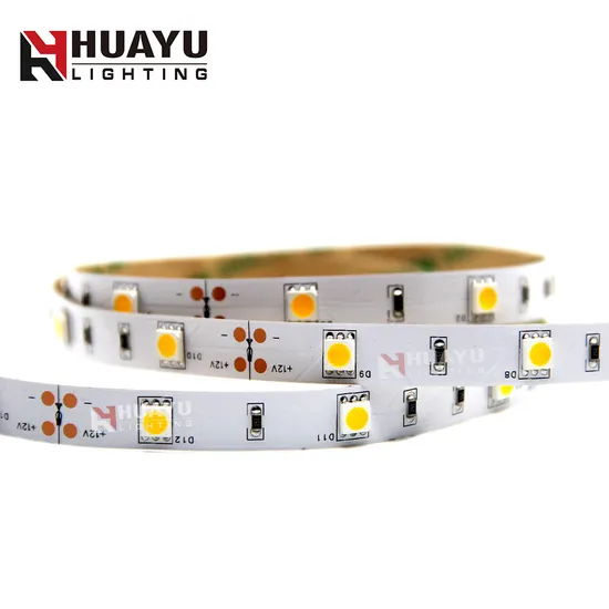 SMD5050LED Strip 30LEDs IP20 DC24V 7.2W/M 10mm for Indoor