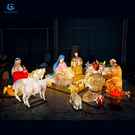 Zoo Decoratation Zigong Lantern Festival Religious Theme Exhibition Event Lantern