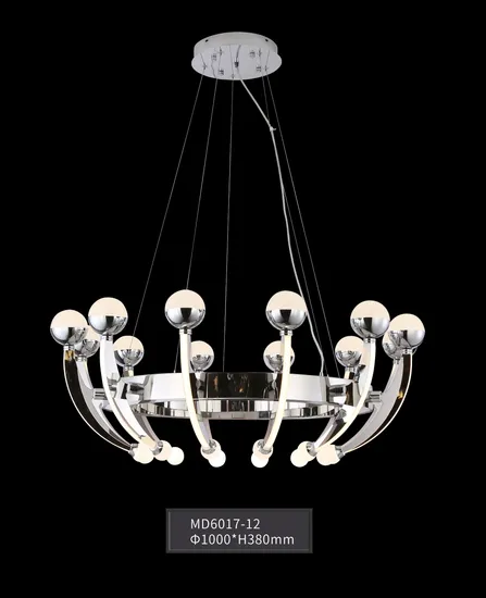 Luxury Pendant Light Gold LED Hanging Light Crystal Modern Crystal Chandeliers