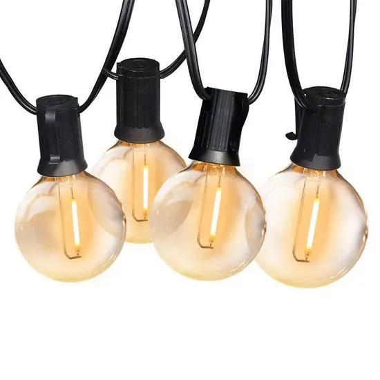Power LED Ball Garland Lights Fairy String Waterproof Outdoor Lamp Christmas Holiday Wedding Party Holiday Lights