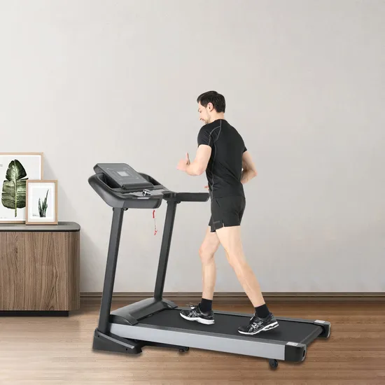 Quiet Motorized for Home Fitness and Exercise Treadmill