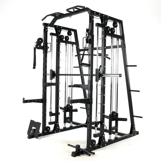 Commercial Home Fitness Half Cage Power Rack for Strength Training