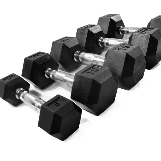 Compact Dumbbell Weights for Effective Full Body Fitness Routines