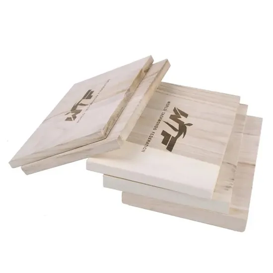 Martial Arts Karate Breaking Board Paulownia Wood Sale