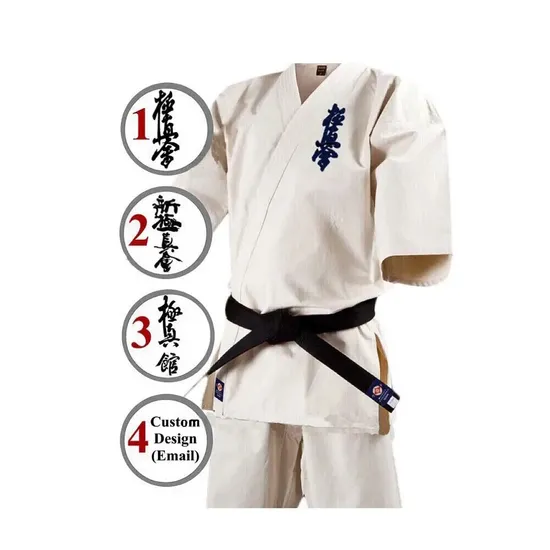 Custom OEM High Quality Kyokushin Karate Uniform Premium Karate Kimono Gi for Karate