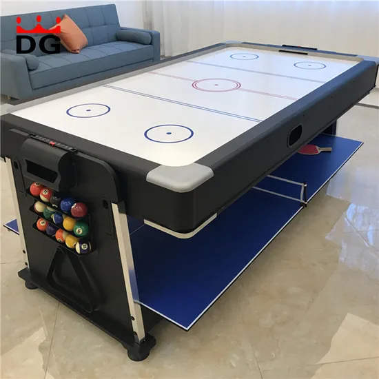 Professional 7FT Rotating Multi Game Table MDF Billiards Pool Table