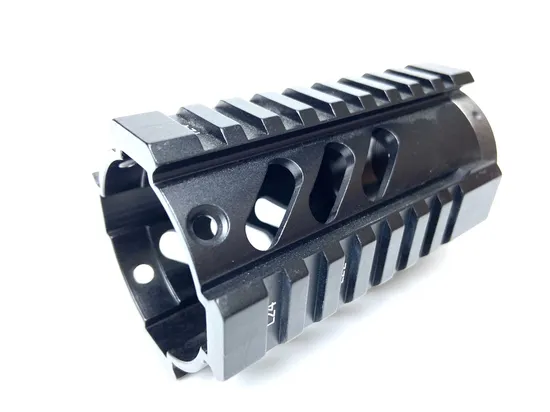 Low Price 4 Inch Black Aluminum Metal Tactical Matte Alloy CNC Bicycle Handguard