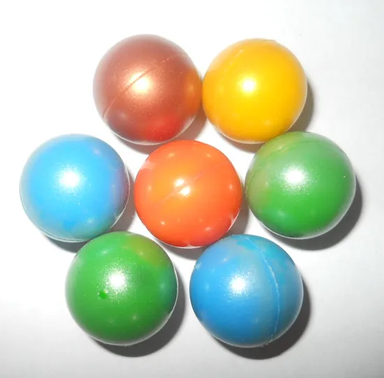 Rubber Gelatin-Made Non-Toxic Customized Paintball Balls for Team Sport