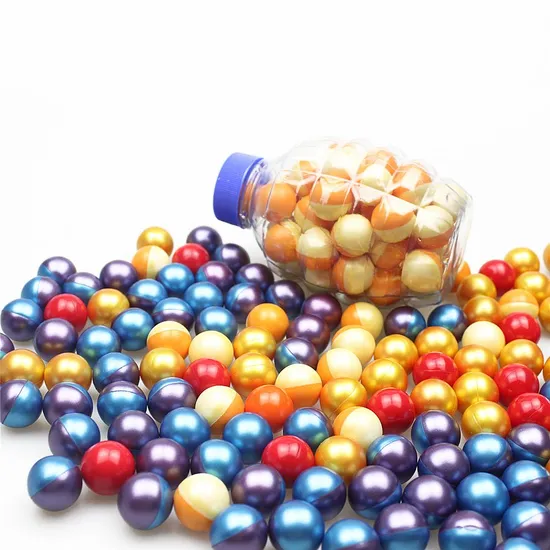 . 68 Cal Tracer UV Reactive Shell Paintballs Glow in Dark