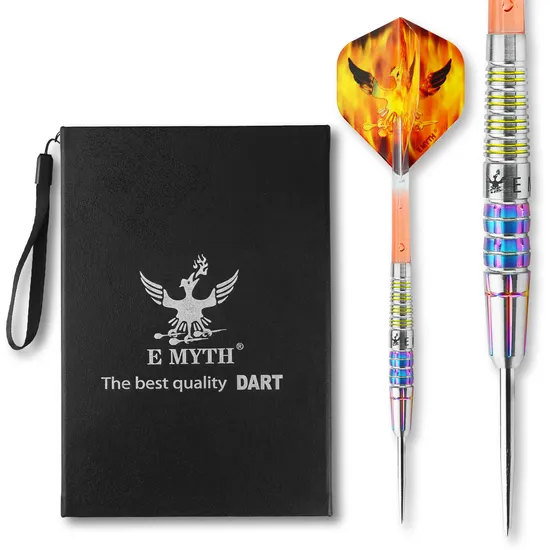 Customizable Quality E Myth Steel Tip Tungsten Dart Set