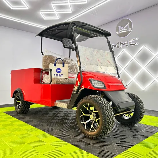 Factory Direct Sales 4 Seater Golf Cart Prices Are Practical Electric Scooter Global Sale New Lifted Golf Cart with Cargo Box