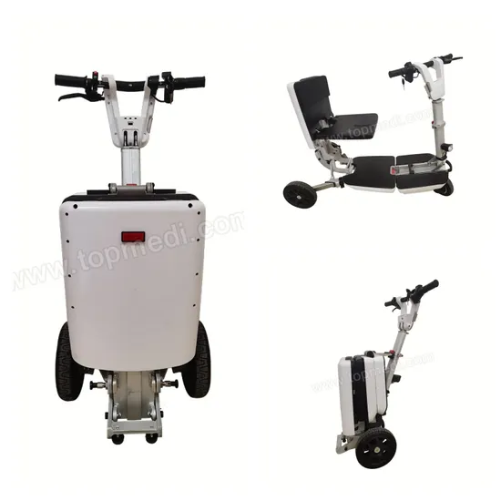 Electric Disabled Portable 350W Electric 4 Wheel Lithium Battery Mobility Scooters