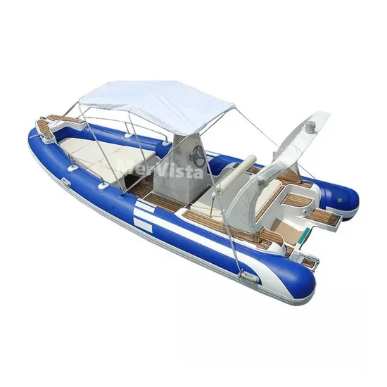 13person Double Fiberglass Rigid Hull PVC/Hypalon Fishing Plastic Boat for Family Fun