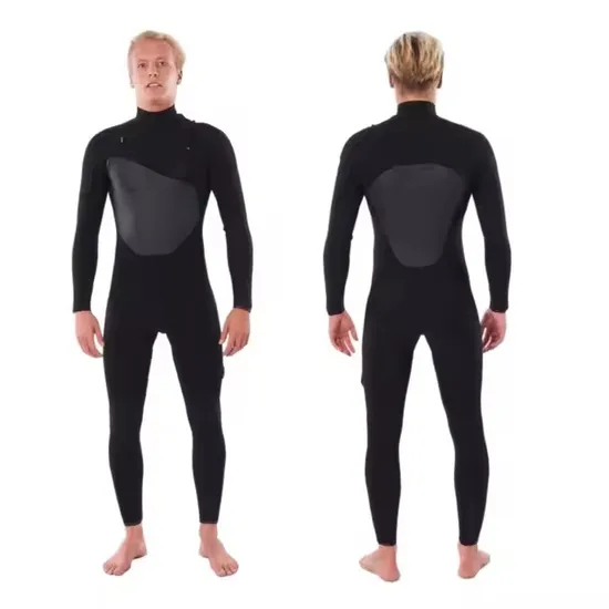 SJ-QS2109 one piece long sleeve wetsuit surfing spearfishing swimming jacket