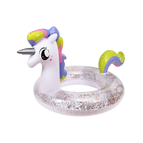 Kids Adult Inflatable Float with Handle Union Swim Beach Float Toys Baby Swimming Ring