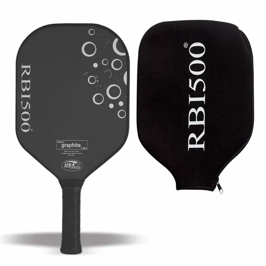 Usapa Approved Rbi500 Raw T700 Carbon Fiber Face Pickleball Paddle with Cover