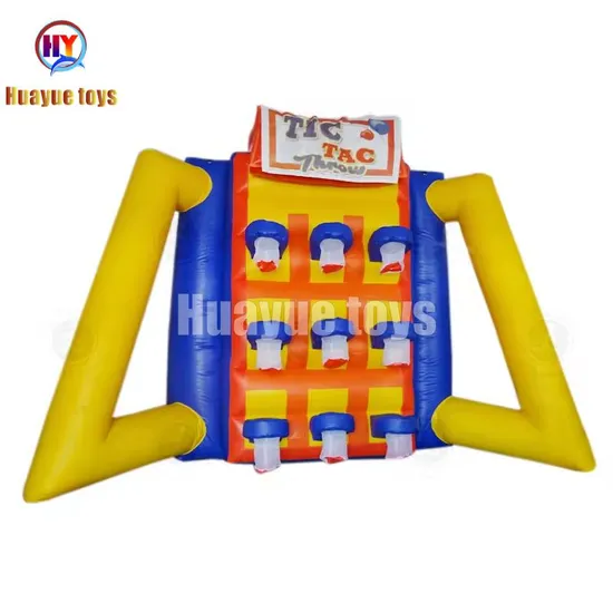 3*3*3m Funny Nine Box Shooting Game Inflatable Basketball Game with Good Price