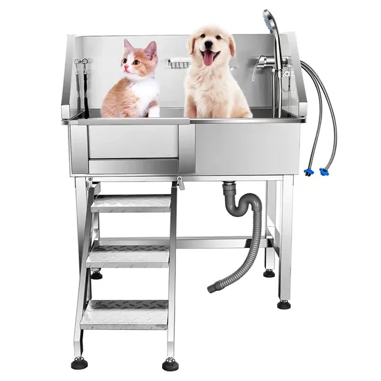 Dog Pet Washing Bathing Station for Home Wash Shower Sink Pet Bathtub Bathing Tub Dog Grooming Tub