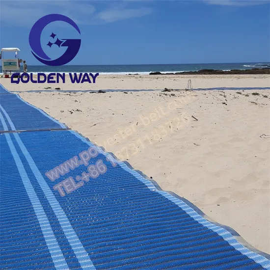 Foldable Beach Wheel Chair Accessible Good Mat for The Wheel Chair